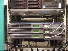 Answering: "What is a Web Host". Here are some Web Hosting servers, rack mounted.