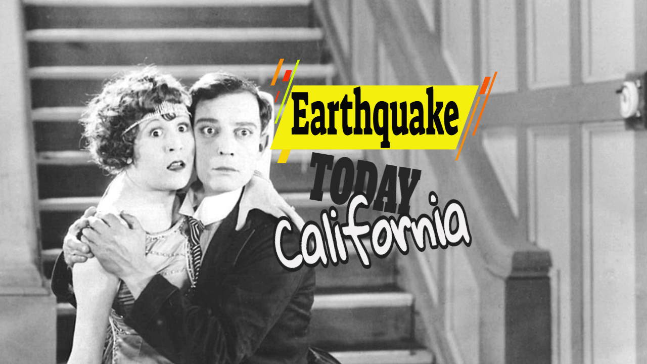 Image with the text: "Earthquake today California".